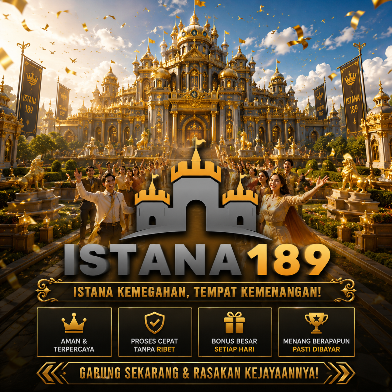 ISTANA189: Istana Keberuntungan Sepanjang Masa ISTANA189: Istana Keberuntungan Sepanjang Masa
